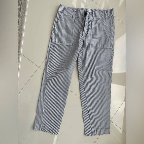 Women Striped Pants - Picture 1 of 3